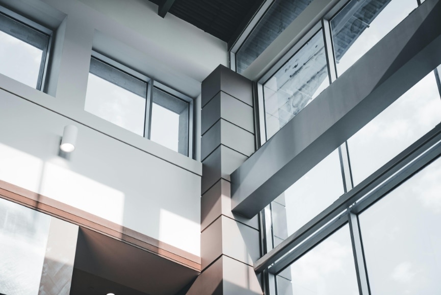 commercial office atrium